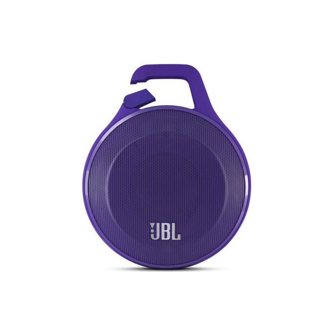 JBL JBLCLIPPUREU Clip Altoparlante Portatile Bluetooth 5h Autonomia 4 cm 3,7 V 600 mAh colore Viola