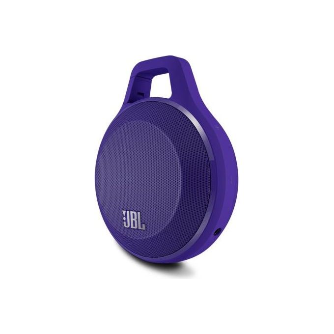 JBL JBLCLIPPUREU Clip Altoparlante Portatile Bluetooth 5h Autonomia 4 cm 3,7 V 600 mAh colore Viola