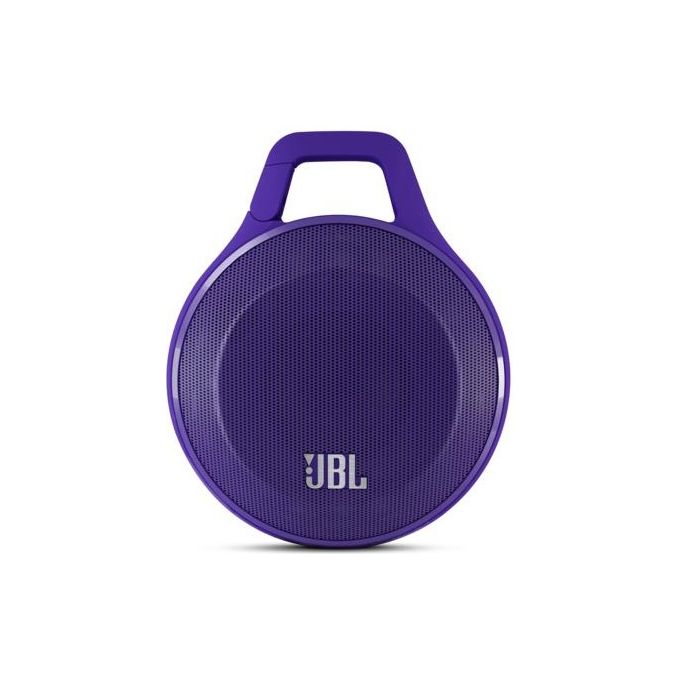 JBL JBLCLIPPUREU Clip Altoparlante Portatile Bluetooth 5h Autonomia 4 cm 3,7 V 600 mAh colore Viola