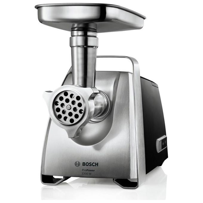 Bosch Tritacarne ProPower MFW68660, 2200W, Nero Inox, Elettrodomestico da Cucina