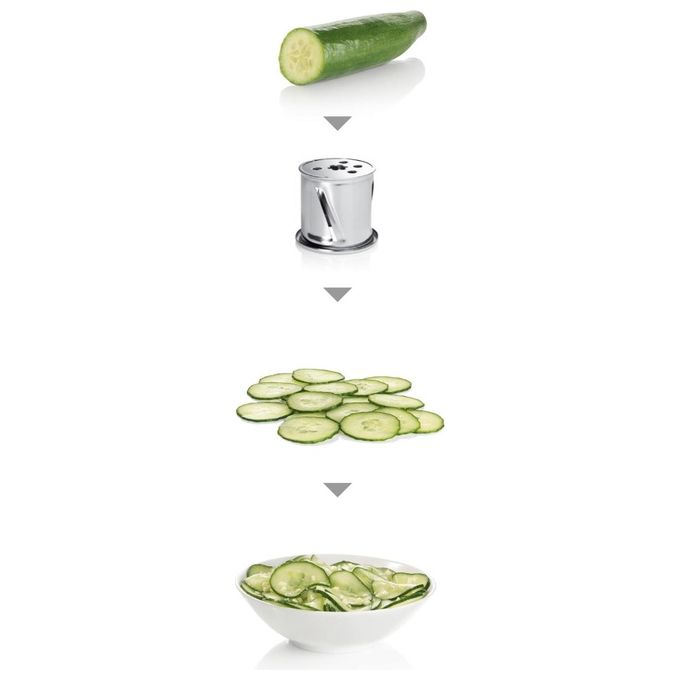 Bosch Tritacarne ProPower MFW68660, 2200W, Nero Inox, Elettrodomestico da Cucina