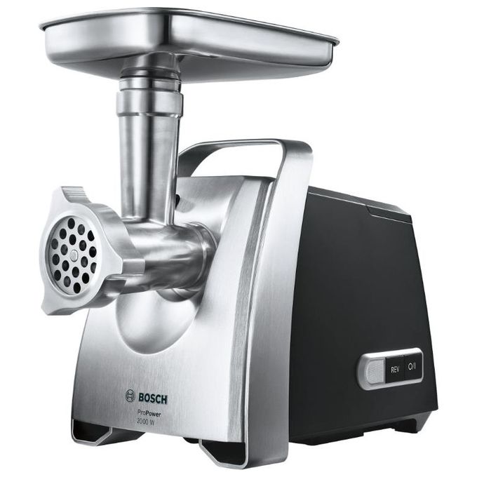Bosch Tritacarne ProPower MFW68660, 2200W, Nero Inox, Elettrodomestico da Cucina