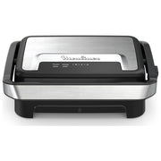 Moulinex GI270D10 Inicio Compact Grill per Panini 2 in 1 Piastre Antiaderenti Vassoio Raccogligocce 1000 W colore Nero