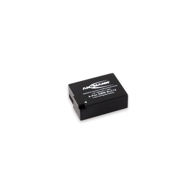 Ansmann 1400-0056 Batteria Ricaricabile Ioni di Litio 1000 mAh 7,4 V per Panasonic Lumix colore Nero