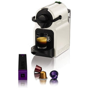 KRUPS Macchina per Caffe' Nespresso Inissia XN1001K Bianco con Pressione 19 Bar e Sistema Thermoblock per Caffe' Perfetto