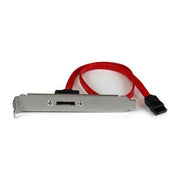 StarTech Adattatore su Staffa SATA a eSATA - Scheda Serial ATA ad eSATA ad 1 porta con cavo da 45 cm