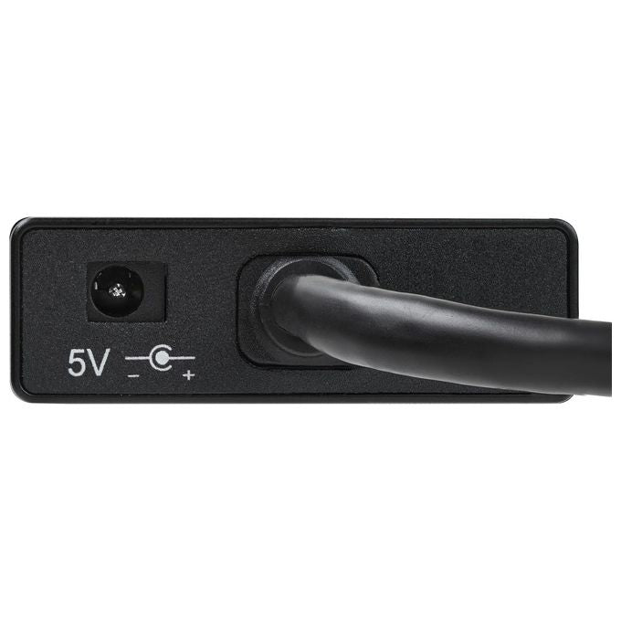 StarTech Hub Portatile USB 3.0 con Adattatore NIC Ethernet Gigabit Gbe in alluminio con cavo - UASP