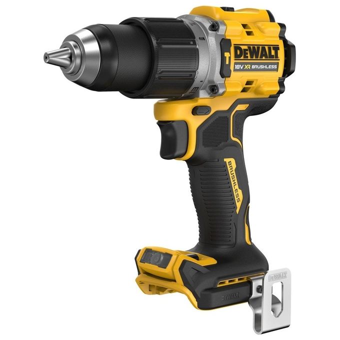 Dewalt DCD805NT-XJ XR Trapano Avvitatore a Percussione Brushless 18V 90 Nm 2 velocita' 15 impostazioni coppia mandrino 13 mm