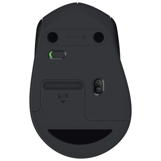 Logitech Mouse Wireless M280 Nero