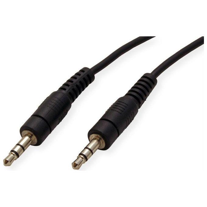 Link cavo stereo jack 3.5 mm. prolunga scheda audio per cuffie-casse maschio-maschio mt.10
