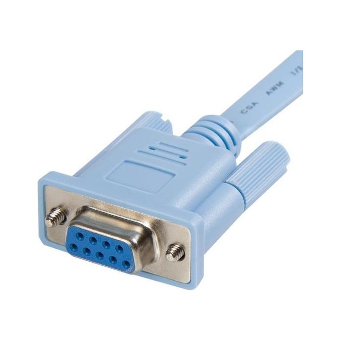 StarTech Cavo gestione console router Cisco RJ45 a DB9 da 1,8m Maschio-Femmina