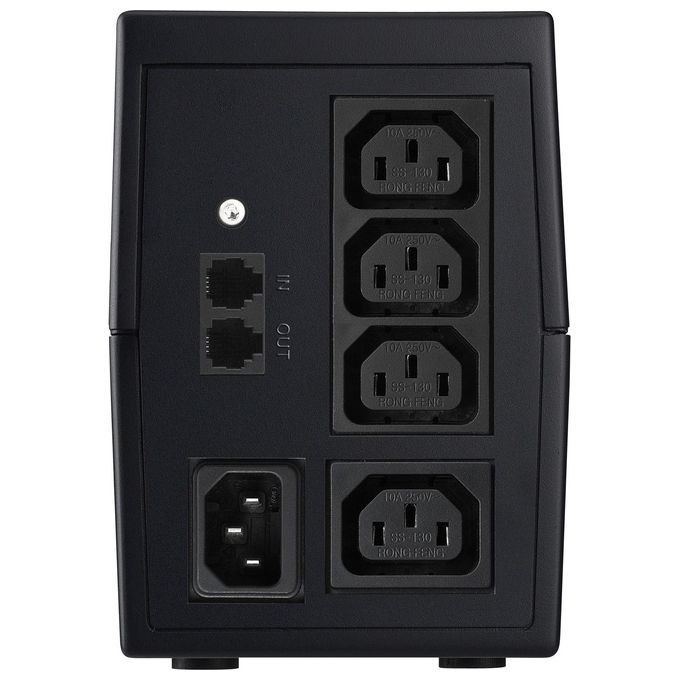 PowerWalker VI 650SE LCD-IEC Gruppo di Continuita' UPS 4 Prese AC A Linea Interattiva 650VA 360W