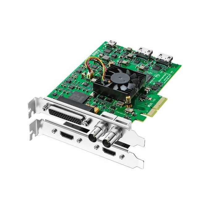 Blackmagic Design BDLKSTUDIO4K DeckLink Studio 4K Scheda di Acquisizione Video Interna 6G-SDI HDMI 1080p 2160p colore Verde Grigio