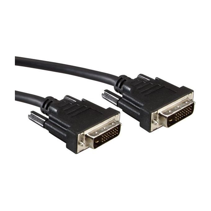 Digitus Cavo Dvi-d 24+1 Per Monitor Maschio-maschio Dual Link Mt. 1