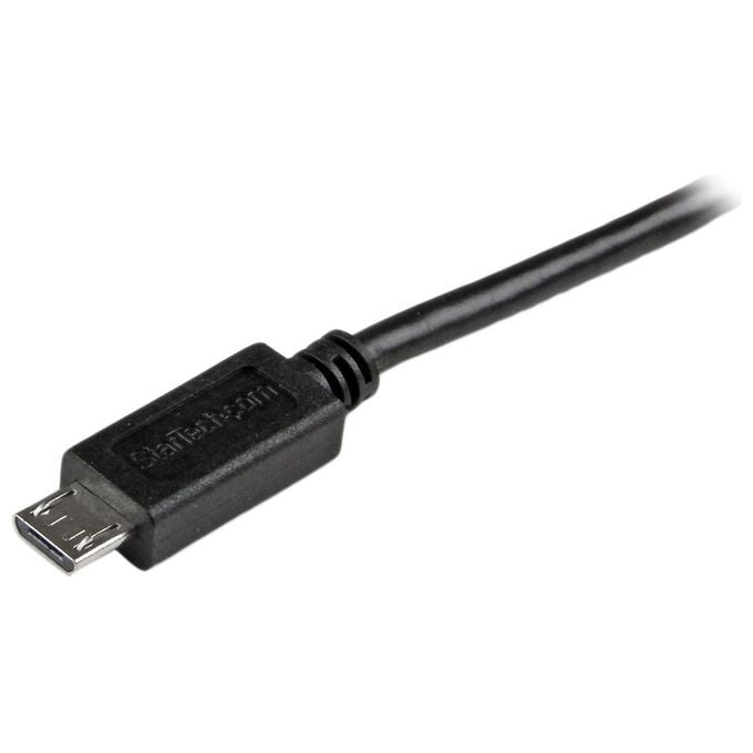 StarTech Cavo di sincronizzazione e di ricarica USB a Micro USB - Cavetto slim per Smartphone e Tablet A a Micro B slim da 50 cm