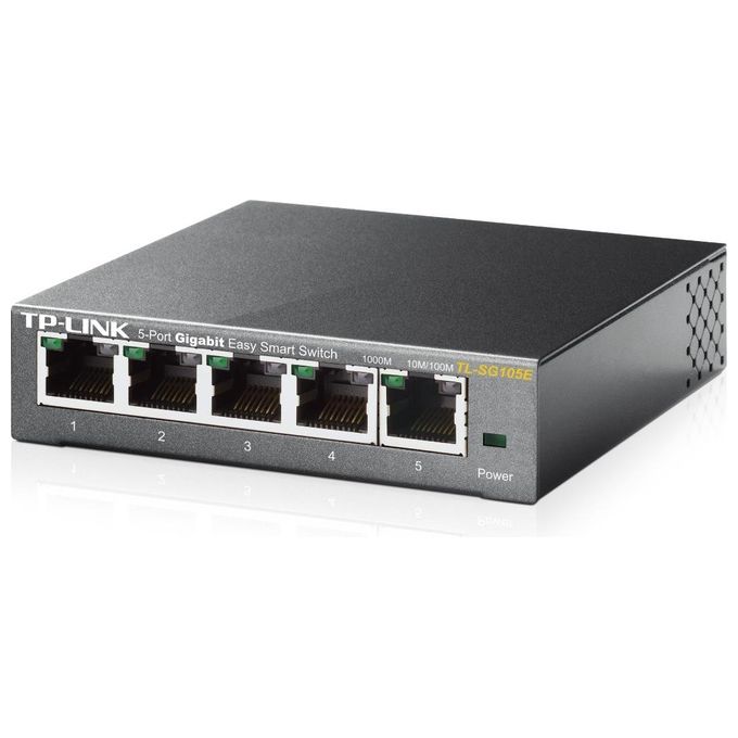 TP-LINK TL-SG105E Gigabit Easy Smart Switch 5 porte Gigabit Desktop
