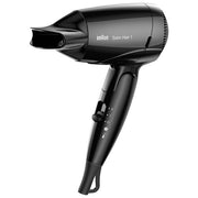 Braun HD 130 Phon 1200w 2 temp. Da Viaggio con concentratore Nero