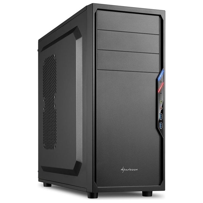 Sharkoon VS4-V Middle Tower No Power minITX-mATX-ATX Nero
