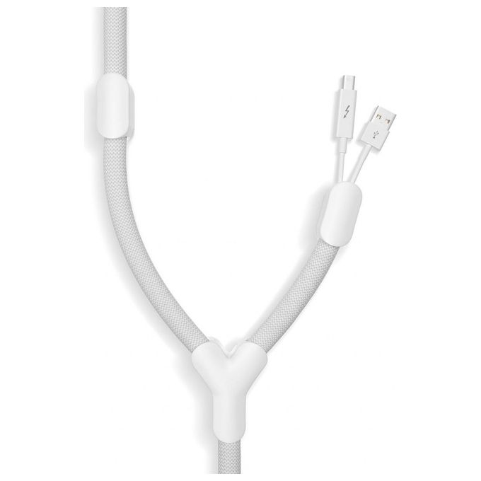 Bluelounge Soba Raggruppa Cavi Bianco