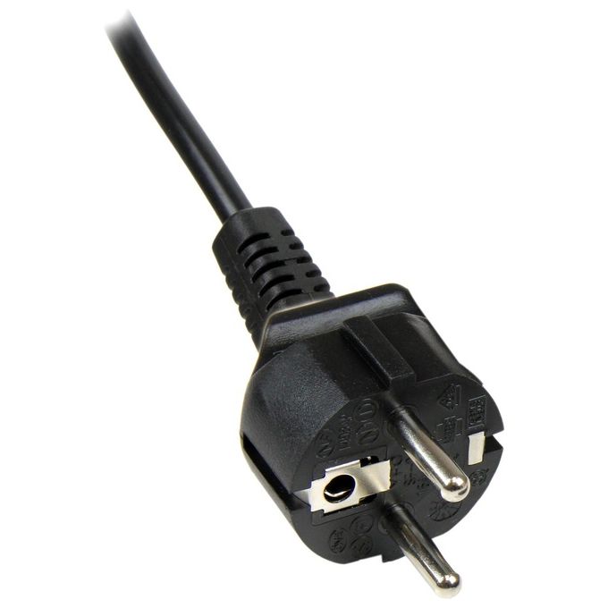 StarTech Cavo di Rete Pc Schuko Cee7 a Iec320 C5 a Trifoglio