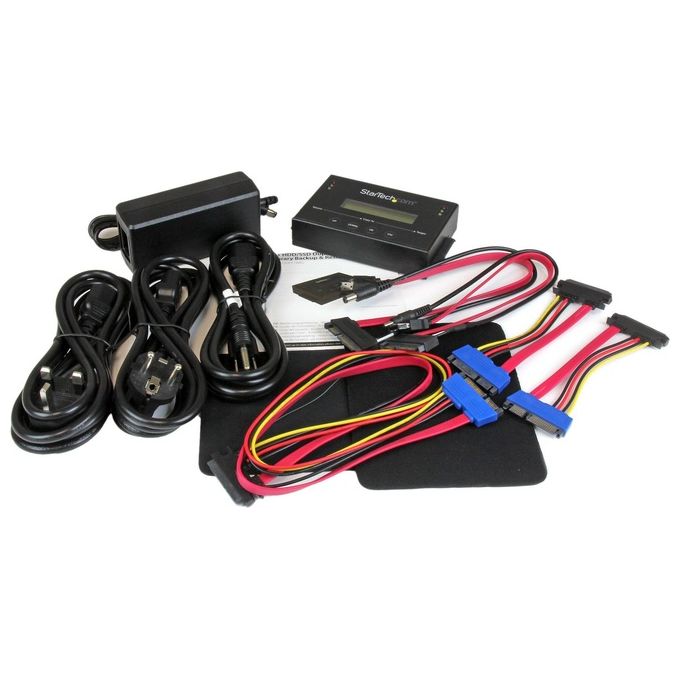 StarTech Duplicatore Autonomo per HDD SATA 6Gbpm da 2,5-3,5'' con archivio immagini HDD multiple