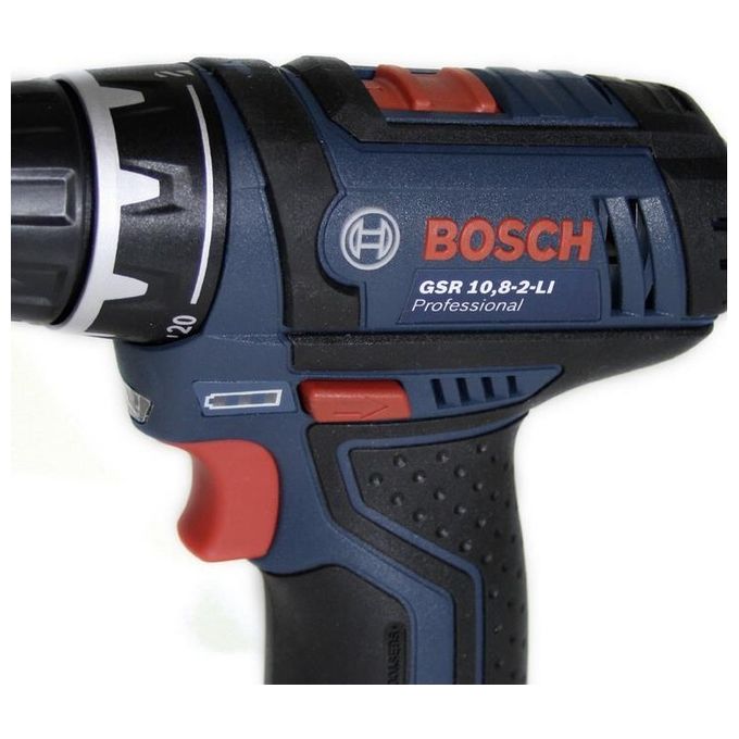 Bosch GSR 12V-15 Professional Cordless Trapano Avvitatore a Batteria 10,8V con Accessori