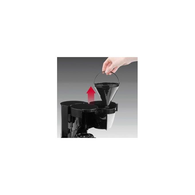 Cloer 5019 Macchina per Caffe' Semi Automatica con Filtro 10 Tazze Nero