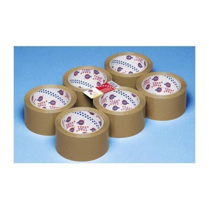 Eurocel 003011373 Nastro Imballo PP31 in Polipropilene con Adesivo Hot Melt Senza Solventi 50 mm x 132 m colore Trasparente
