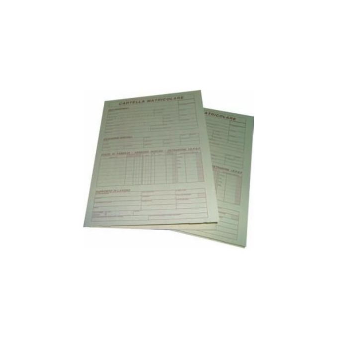 Edipro Confezione 50 Cartella Matricolare Formato 32x23cm