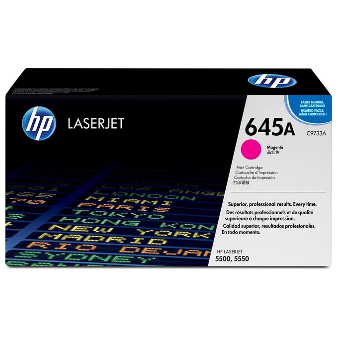 Hp toner magenta laserjet 5500 series 12000 pagine