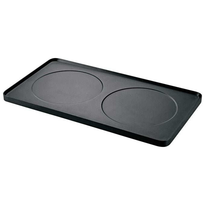 WMF 04.1504.0011 Lono Raclette elettrica per 8 persone 1500 W con piastra reversibile antiaderente colore Nero Cromo