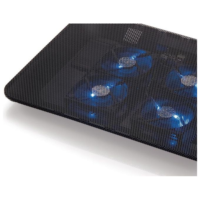 Conceptronic nbcoolpadl4f 4 Fan Notebook Cooling Pad Up To 17''
