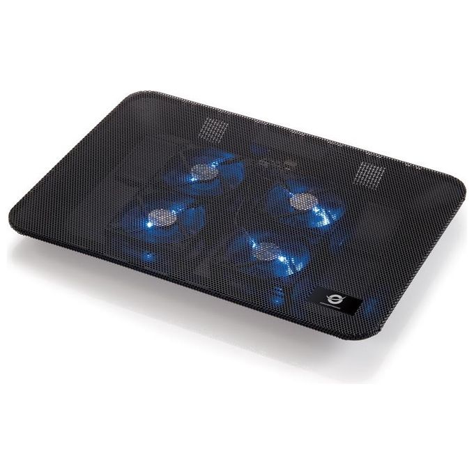 Conceptronic nbcoolpadl4f 4 Fan Notebook Cooling Pad Up To 17''