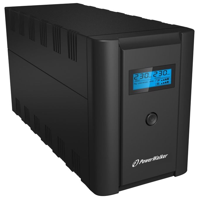PowerWalker VI 2200 LCD-IEC Gruppo di Continuita' UPS 6 Prese AC A Linea Interattiva 2200VA 1200W