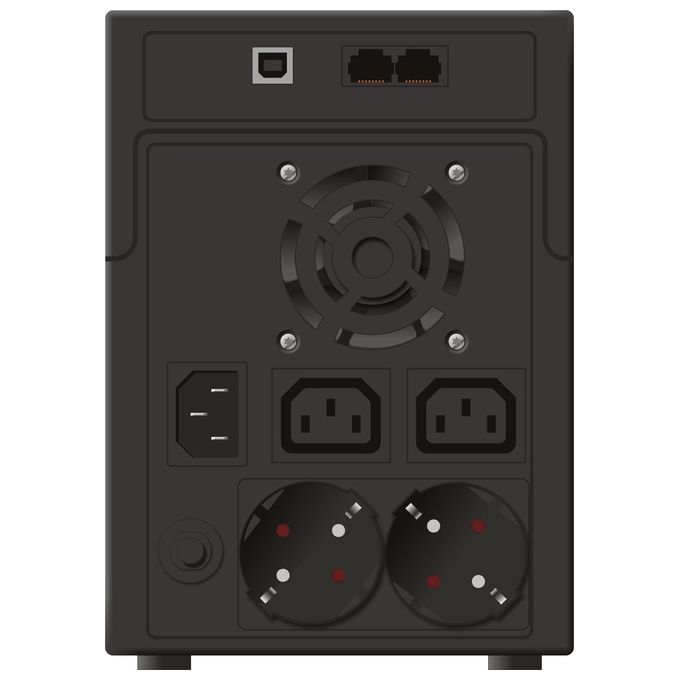 PowerWalker VI 2200 Gruppo di Continuita' UPS 4 Prese AC 2200VA 1100W