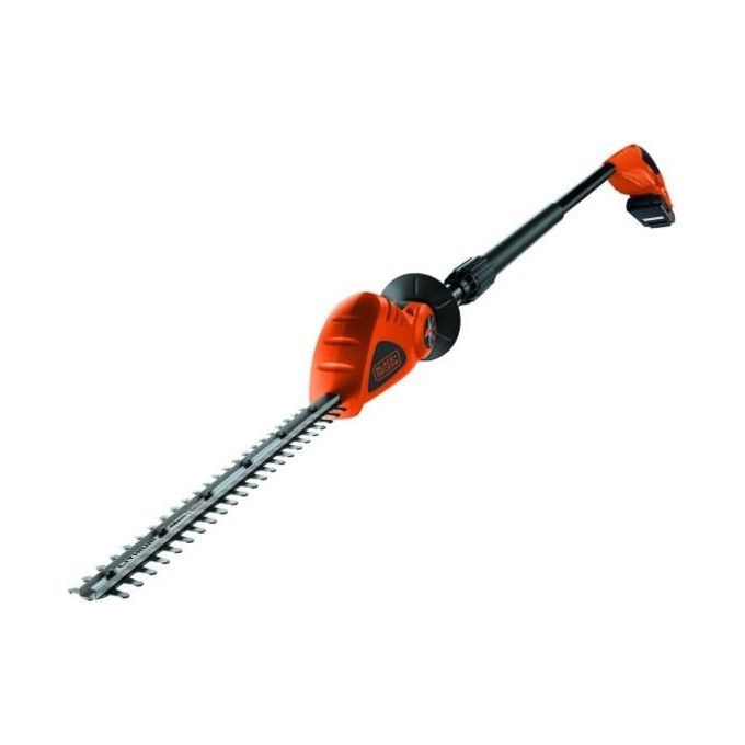 Black+Decker Tagliasiepi a Testa Regolabile 5 Posizioni con Batteria Litio 18 v lama 43 cm