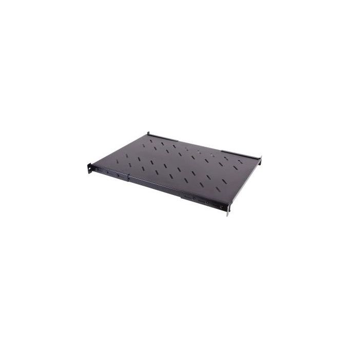 WP WPN-AFS-S241120-B Ripiano Fisso 1U per Rack 4 Punti di Fissaggio Profondita' 750 mm Capacita' 65 Kg colore Nero