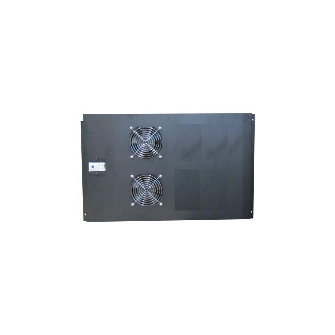 WP WPN-ACS-N060-2 Unita' di ventilazione con 2 ventole e termostato integrato per armadi RNA 600 mm colore Nero