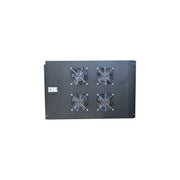 Eminent WP Rack Rna Network Series WPN-ACS-N080-4 Vassoio Ventola Rack con 4 Ventole di Raffreddamento Termostato 230 V c.a. V Nero RAL 9005 19