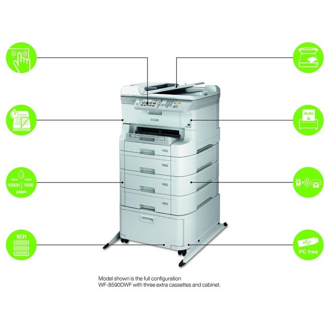 EEpson T8694 Cartuccia d'Inchiostro Originale Giallo