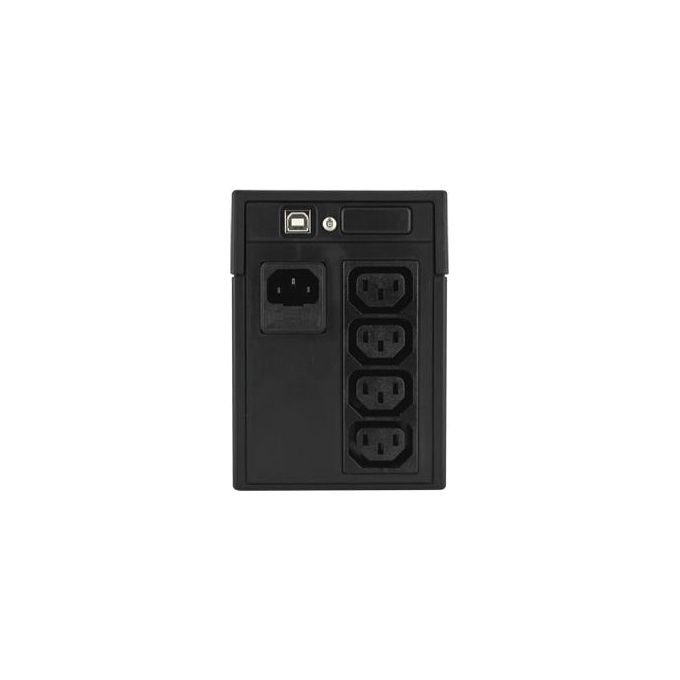 Atlantis OnePower S120, UPS Line Interactive 1000VA-500W, AVR (3 stadi), Onda PseudoSinusoidale, 4 prese IEC, 1 Batteria 12V 9Ah,Software di gestione scaricabile gratuitamente