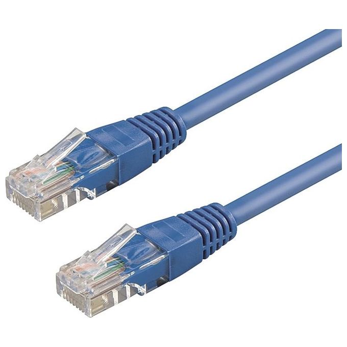 Wp Europe Patch U-Utp Cat.6 Pvc Blu 0.5mt