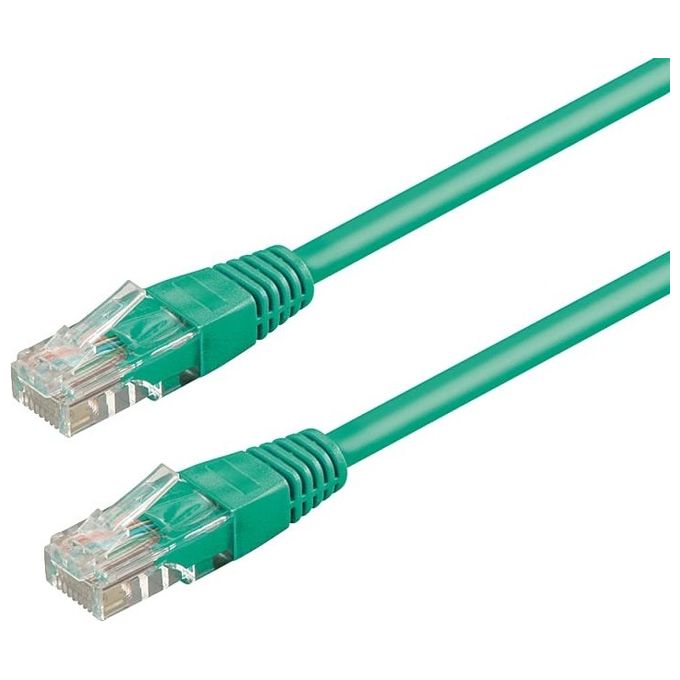 Wp Europe Cavo di Rete Verde 3mt Cat6 U-UTP UTP