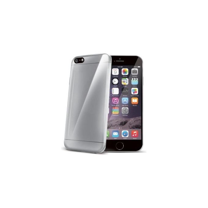 Celly THINIPH6P Ultrathin Cover per Apple iPhone 6 Plus in Silicone colore Trasparente