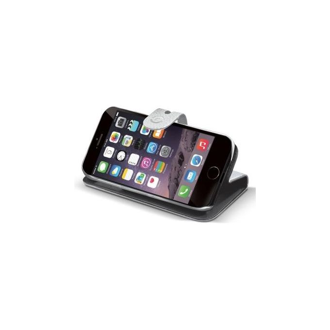 Celly Wh Pu Wallet Case For iPhone 6 Plus