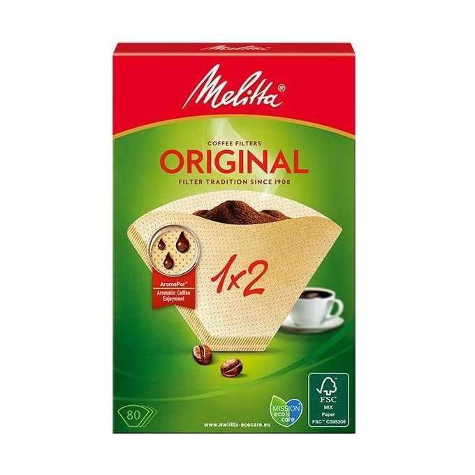 Kaufgut Melitta Filtro Carta 1x2 Confezione 40 Pezzi