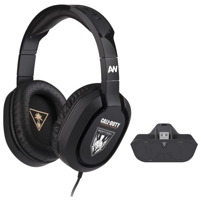 Turtle Beach TBS-4040-01 Call of Duty Advanced Warfare Sentinel Task Force Cuffie Gaming Cablate Over-Ear Stereo con Microfono colore Nero