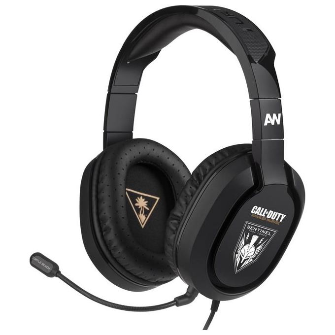 Turtle Beach TBS-4040-01 Call of Duty Advanced Warfare Sentinel Task Force Cuffie Gaming Cablate Over-Ear Stereo con Microfono colore Nero