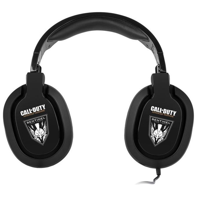 Turtle Beach TBS-4040-01 Call of Duty Advanced Warfare Sentinel Task Force Cuffie Gaming Cablate Over-Ear Stereo con Microfono colore Nero