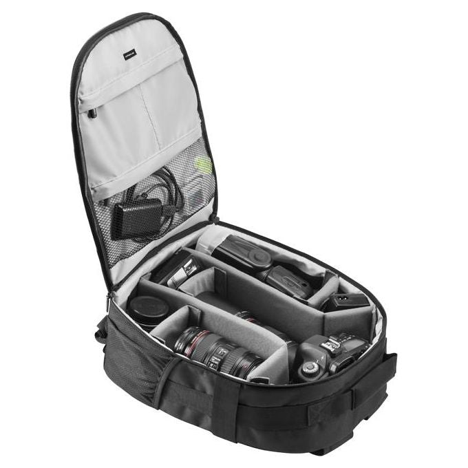 Cullmann 93784 Panama BackPack 400 Zaino Fotocamera Impermeabile con Scomparto Imbottito e Cinghia per Treppiede colore Nero